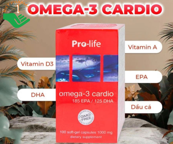 Viên dầu cá Omega-3 Cardio New Zealand Nutritionals giúp bổ sung axit và tốt cho sức khỏe tim mạch (Hộp 100 viên)