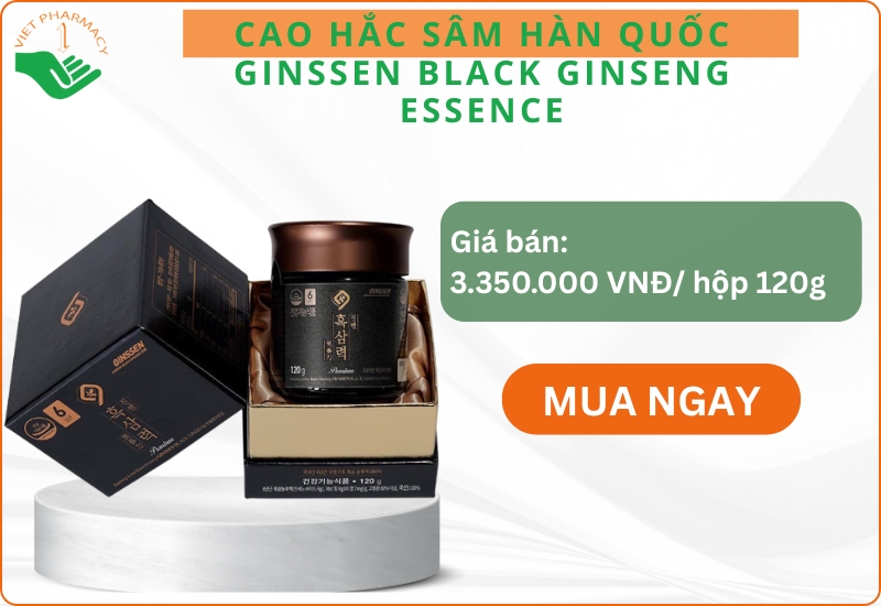 Cao Hắc Sâm Hàn Quốc Ginssen Black Ginseng Essence