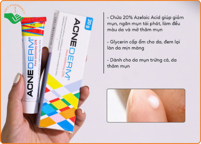 cong-dung-cua-kem-tri-mun-mo-tham-acne-derm202 Kem trị mụn mờ thâm Acne Derm mang lại nhiều tác dụng tuyệt vời