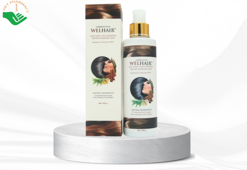 Dầu gội ngăn rụng tóc Welhair