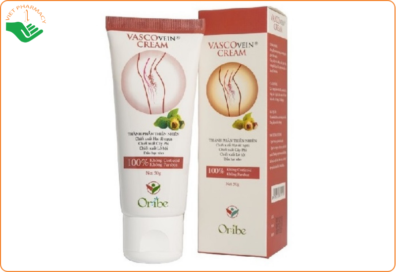 Kem bôi hỗ trợ điều trị suy giãn tĩnh mạch Oribe VascoVein Cream