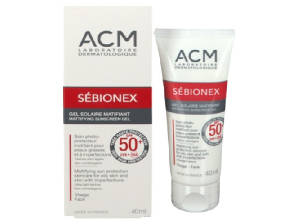 kem-chong-nang-cho-da-dau-mun-acm Kem chống nắng cho da dầu mụn ACM Sebionex Mattifying Sunscreen Gel SPF50+