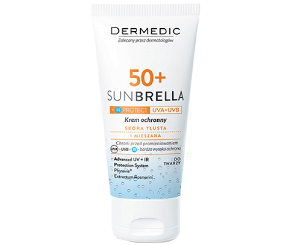kem-chong-nang-danh-cho-da-dau-va-mun-dermedic Kem chống nắng dành cho da dầu và mụn Dermedic SUNBRELLA Sun Protection Cream Oily and Combination Skin SPF 50+