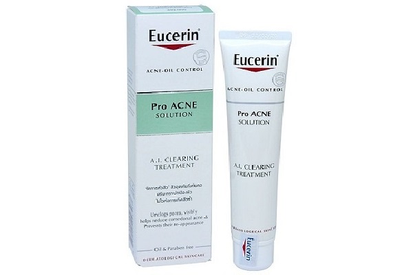 Kem hỗ trợ trị mụn Eucerin ProAcne A.I Clearing Treatment