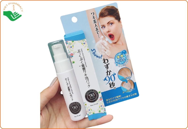 Kem trị thâm nách Pukku Puku Bubble Soda Pack