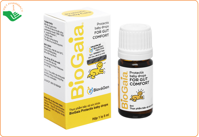 Men vi sinh dạng nước BioGaia Protectis