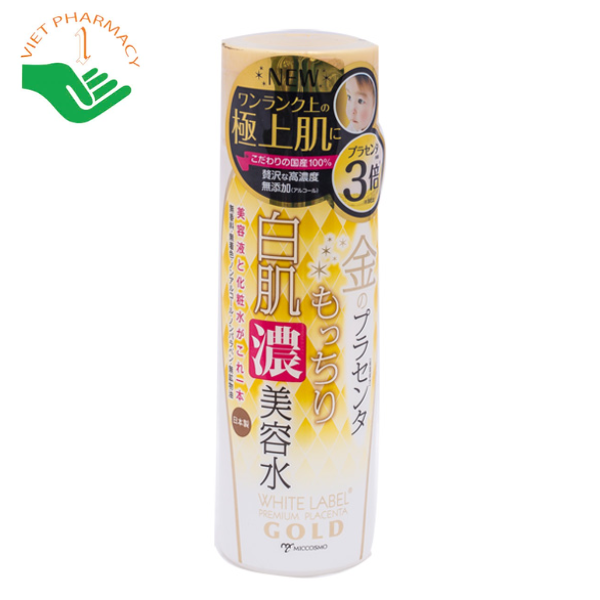 miccosmo-1 Tinh chất trắng da Miccosmo White Label Placenta Rich Gold Essence 180ml