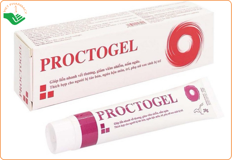 Kem bôi trĩ Proctogel Bimex giúp giảm đau, giảm viêm nhiễm, liền vết thương (20g)
