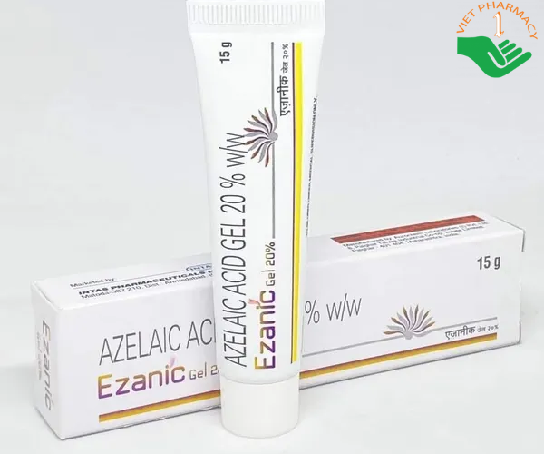 san-pham-thuoc-boi-da-tri-mun-giam-tham-ezanic-gel-20 Thuốc bôi da trị mụn, giảm thâm Ezanic Gel 20%