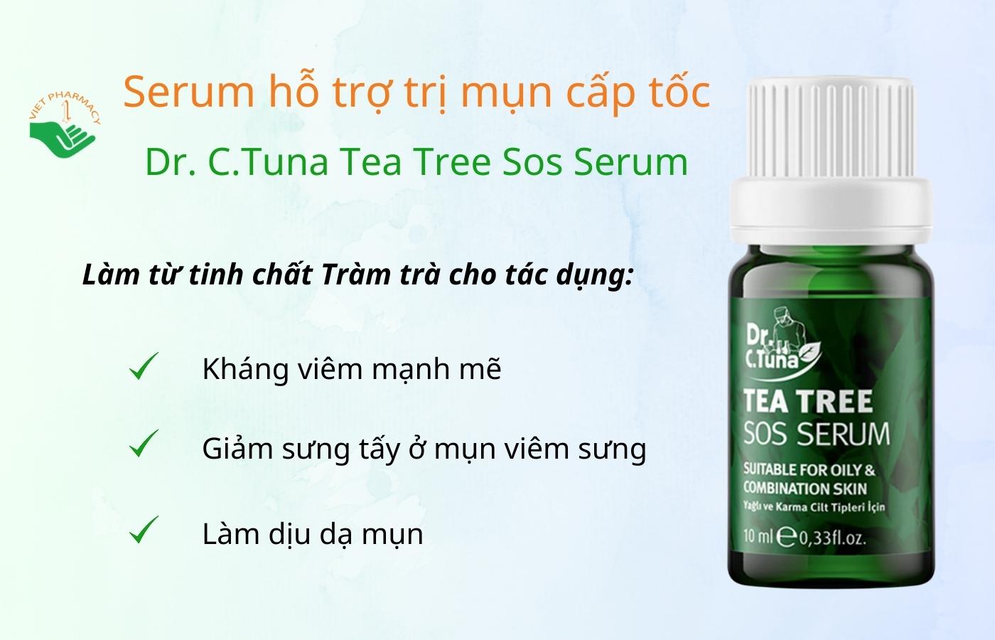 serum-ho-tro-tri-mun-da-dau-dr-c-tuna-tea-tree-sos-serum Serum hỗ trợ trị mụn cấp tốc cho da dầu Dr. C.Tuna Tea Tree Sos Serum