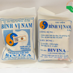 Thuốc điều trị viêm loét dạ dày, tá tràng Bình Vị Nam