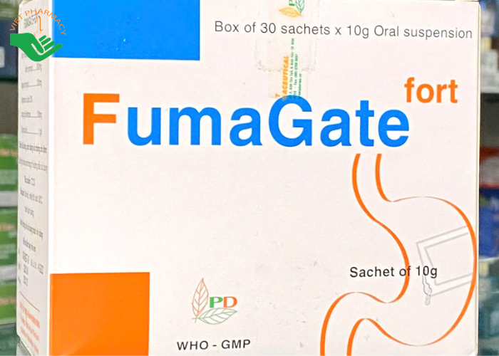Thuốc Fumagate điều trị các bệnh về dạ dày (Hộp 30 gói)