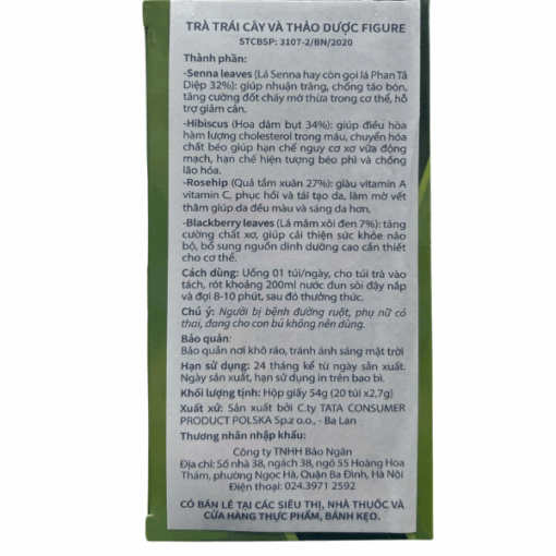 Trà giảm cân Figura 1