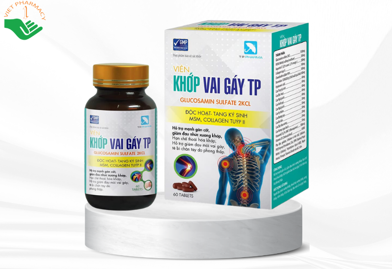 Viên Khớp Vai Gáy TP - Hỗ trợ mạnh gân cốt, giảm đau nhức xương khớp