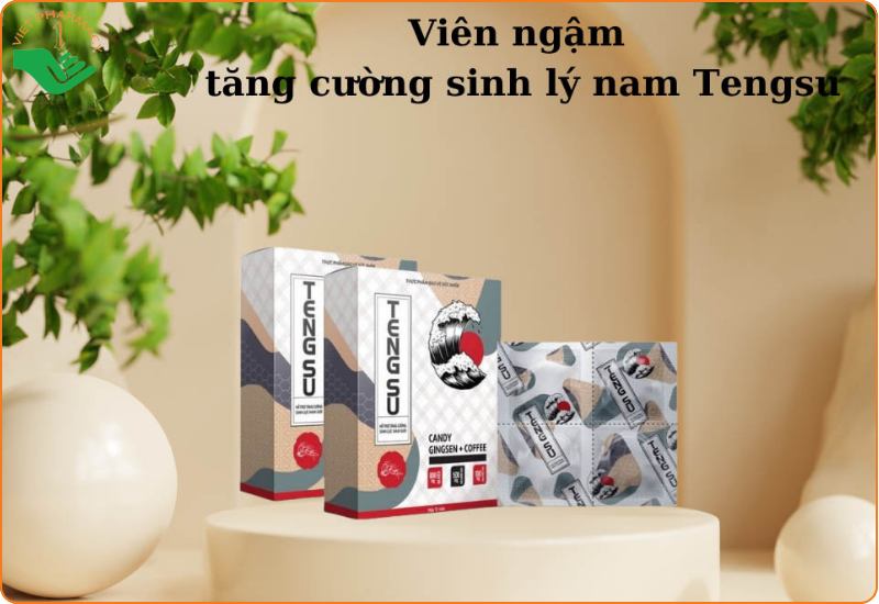 Viên ngậm tăng cường sinh lý nam Tengsu (12 viên)