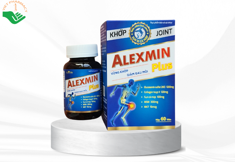 Sản phẩm Viên uống ALEXMIN PLUS - Hỗ trợ vững khớp, giảm đau mỏi