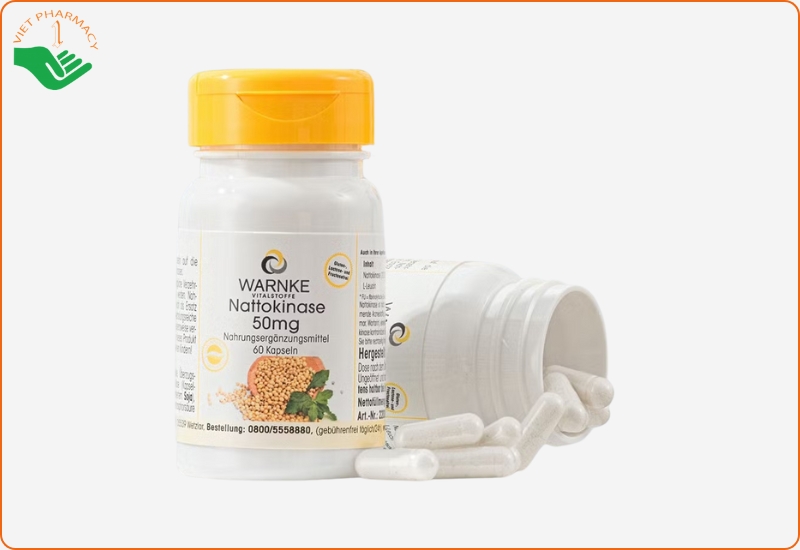 Viên uống hạ huyết áp Warnke Nattokinase