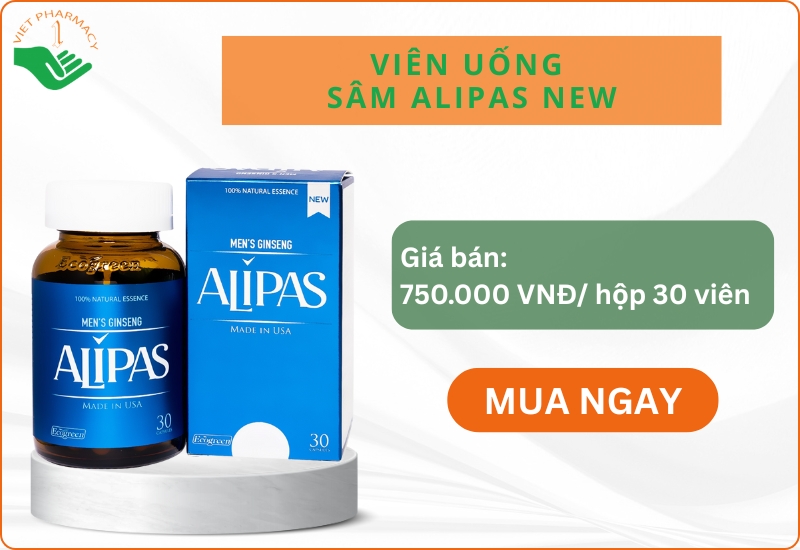 Viên uống sâm Alipas New