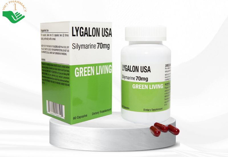 Viên uống tăng cường chức năng gan Lygalon Plus Green Living