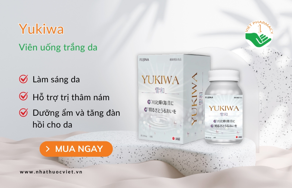 Viên uống trắng da Yukiwa Nhật Bản