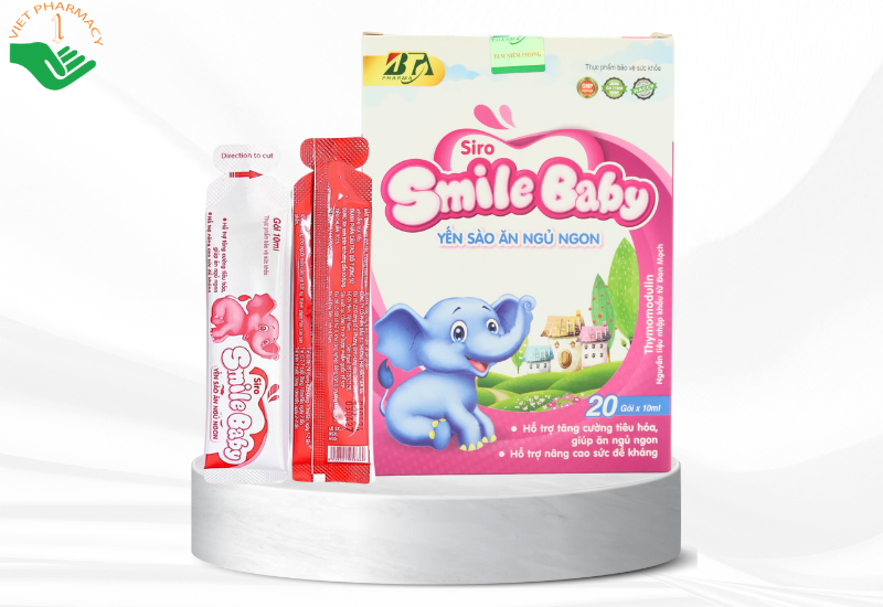 Yến sào ăn ngủ ngon Siro Smile Baby