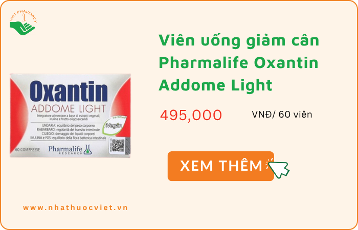 Viên uống giảm cân Pharmalife Oxantin Addome Light