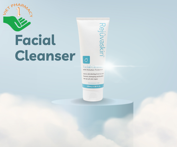 Sữa rửa mặt loại bỏ bụi mịn, ngừa mụn, sáng da Facial Cleanser (Tuýp 100ml)