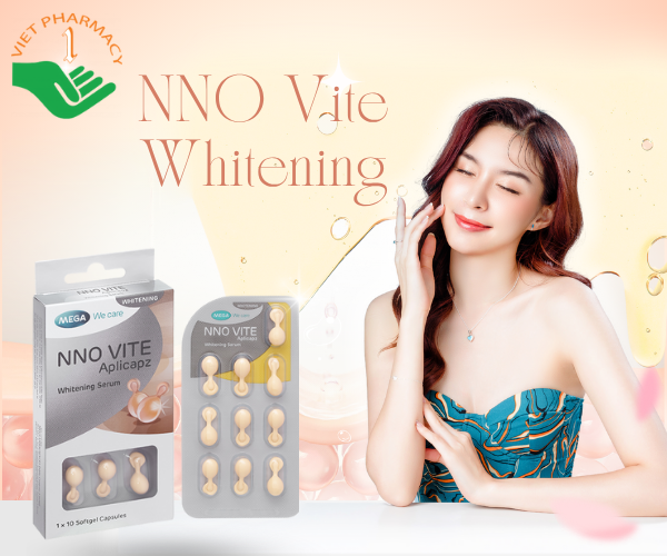 Serum tinh chất dưỡng trắng da NNO Vite Whitening (Hộp 1 vỉ x 10 viên)