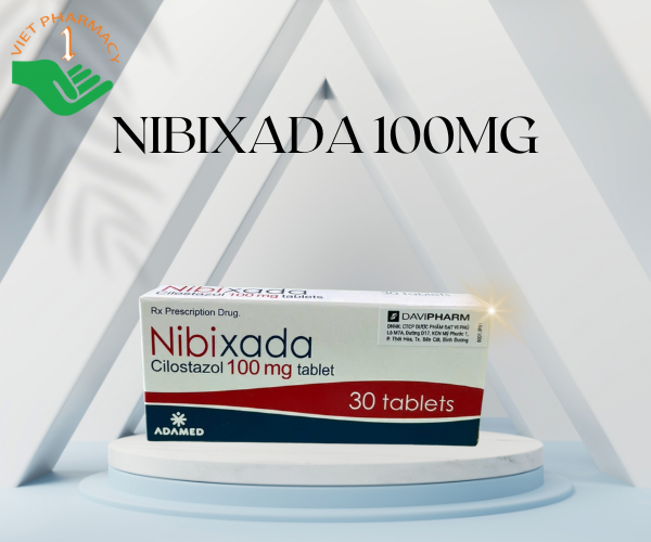 Thuốc điều trị đau cách hồi ở chân Nibixada 100mg