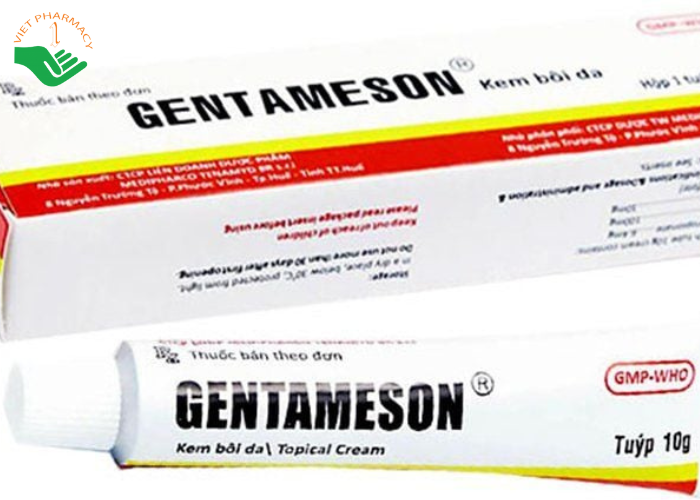 Kem bôi da Gentameson Medipharco điều trị tổn thương viêm ngoài da (10g)