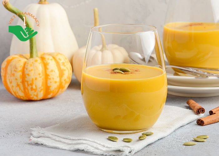 Sữa bí đỏ có thể biến tấu thành nhiều loại thức uống khác tuỳ khẩu vị