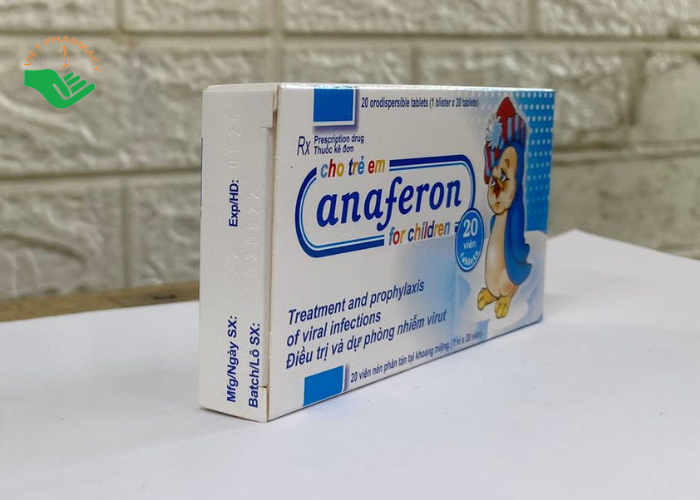 Thuốc Anaferon For Children Materia điều trị và dự phòng nhiễm virus (1 vỉ x 20 viên)