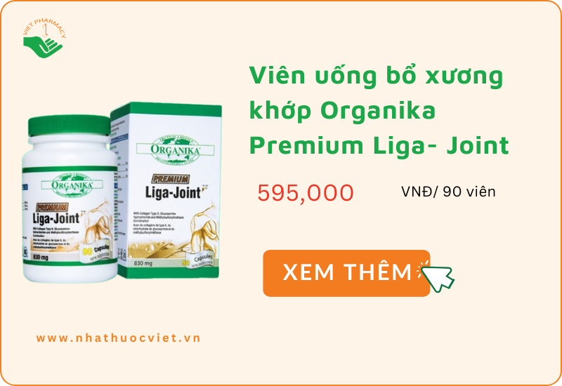 Viên uống bổ khớp Organika Premium Liga- Joint