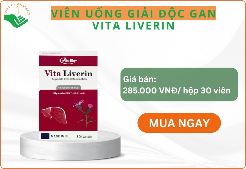 Viên uống giải độc gan Vita Liverin