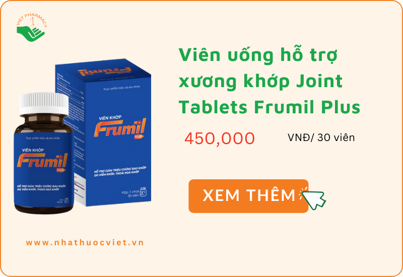 Viên uống hỗ trợ xương khớp Joint Tablets Frumil Plus