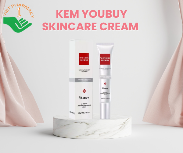 Kem Youbuy Skincare Cream dưỡng ẩm trắng da, mờ thâm nám (Hũ 30g)