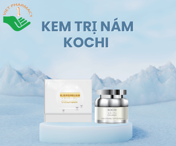 Kem trị Nám Kochi Nhật Bản (Hũ 30g)