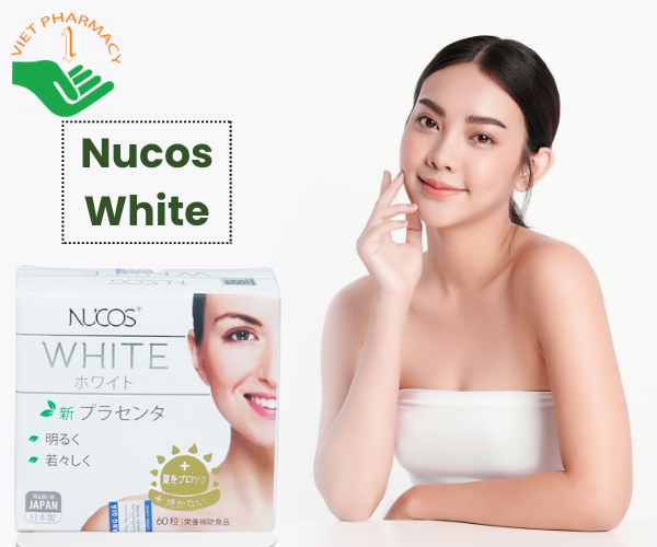Viên uống hỗ trợ sáng da, giảm thâm nám Nucos White (Hộp 60 viên)