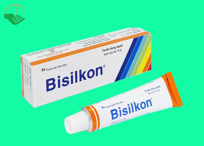 Kem bôi da Bisilkon Bidiphar điều trị các bệnh lý da, nhiễm trùng do vi khuẩn (10g)