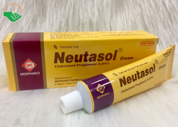 Kem bôi da Neutasol Medipharco điều trị chàm, liken, vảy nến, lupus ban đỏ (30g)