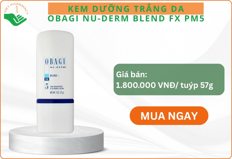 Kem dưỡng trắng da, mờ nám sạm Obagi Nu-Derm Blend Fx PM 5