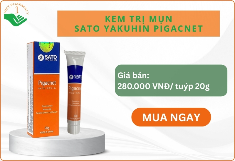 kem trị mụn của Nhật dành cho da dầu