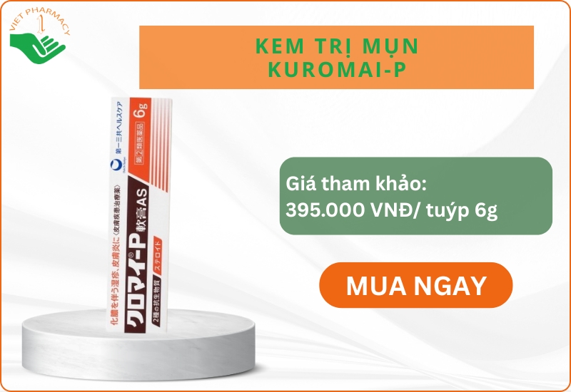 Kem trị mụn, viêm nang Kuromai-P