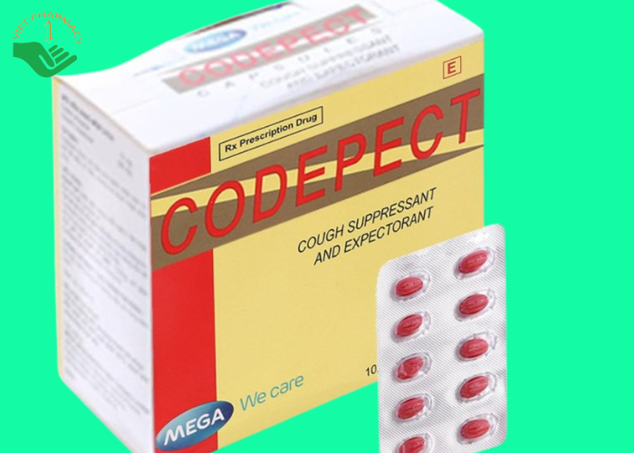 Thuốc Codepect MEGA We care điều trị triệu chứng ho khan hoặc kích ứng (10 vỉ x 10 viên)