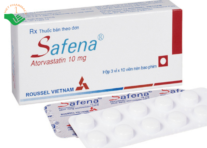 Thuốc Safena hỗ trợ giảm cholesterol toàn phần (3 vỉ x 10 viên/hộp)