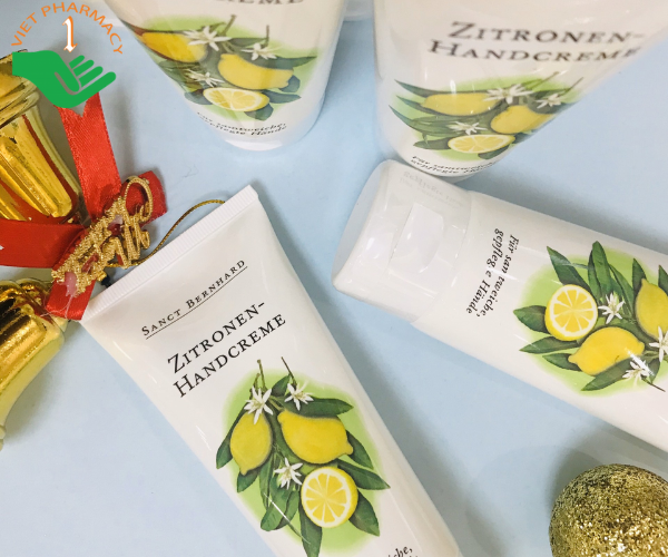 Kem Zitronen Handcreme dưỡng tay hương chanh (Tuýp 25ml)