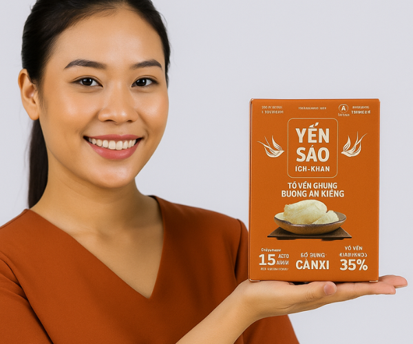Thực phẩm bổ sung Yến sào Ích Nhân Tổ Yến chưng đường ăn kiêng (Hộp 1 lọ 70ml)