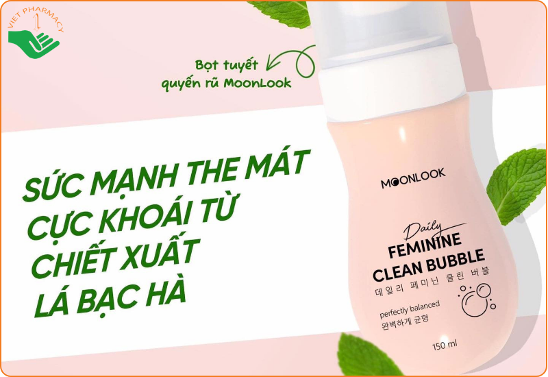 Dung dịch vệ sinh phụ nữ Hàn Quốc Moon Look