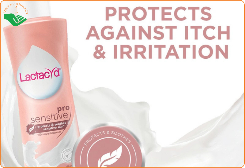 Dung dịch vệ sinh phụ nữ của Pháp Lactacyd Pro Sensitive