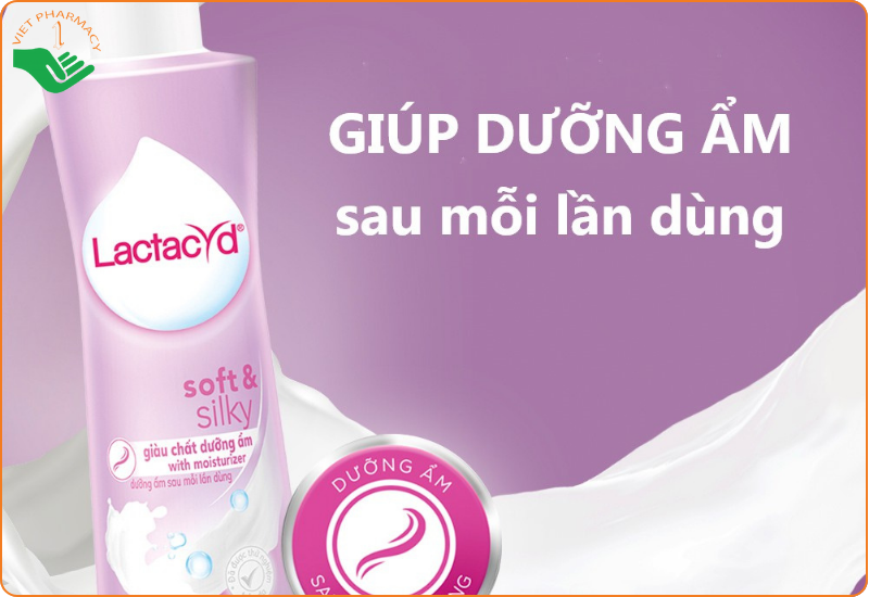 Dung dịch vệ sinh phụ nữ Lactacyd Soft and Silky Sanofi